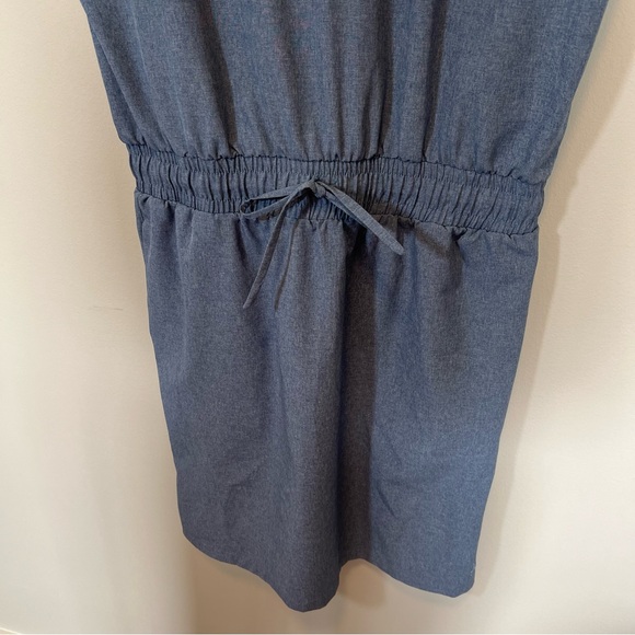 Albion Fit Dusty Blue Going Places Dress Athletic Small - Picture 5 of 13